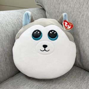 🚫SOLD🚫 Ty Squish a Boo Slush the Husky 10”